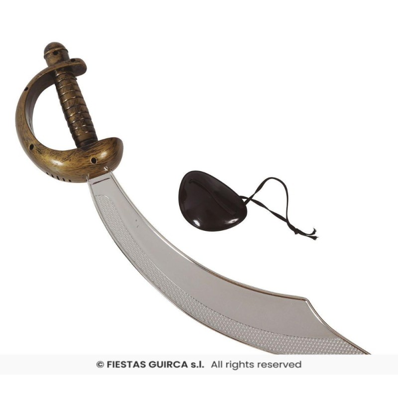 SABLE PIRATA 47 CMS. CON PARCHE
